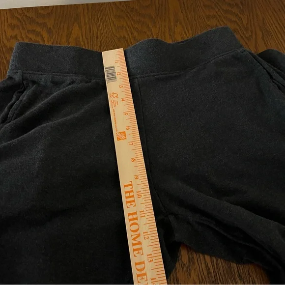 Pact Charcoal Knit Pants Size Large Organic Cotton Sweats Soft Comfy Sustainable - Picture 11 of 12